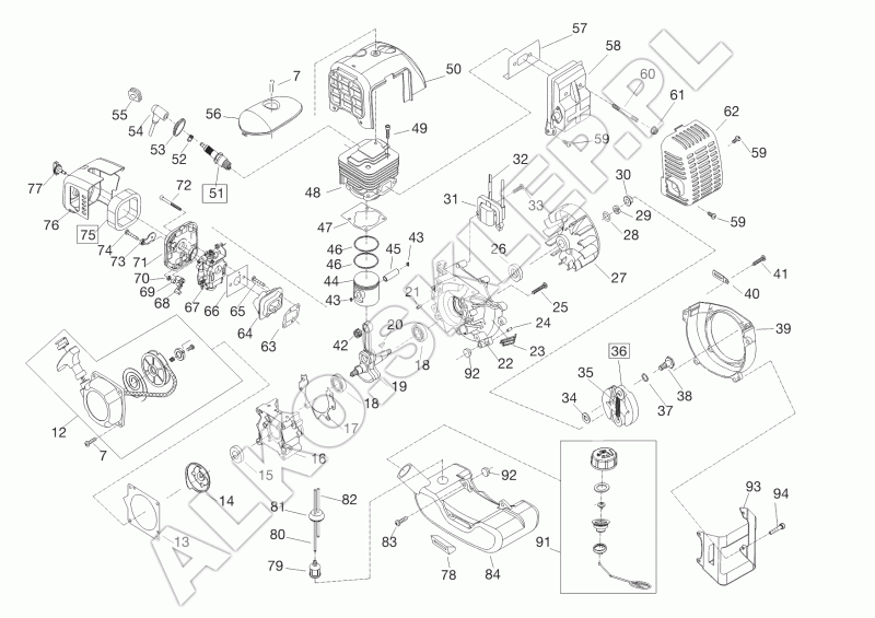 FRS 410/4125/4535 - zabierak rozrusznika nr 462557