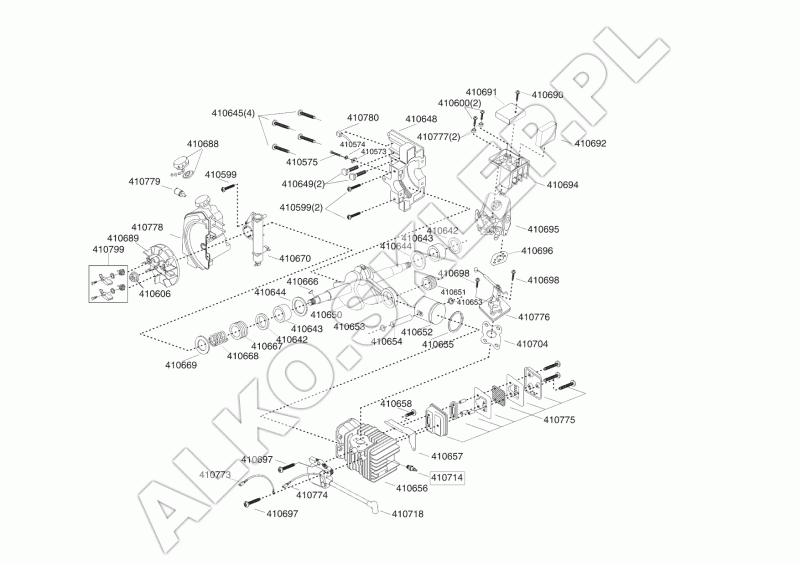 KB 35/35 - TŁOK + PIERŚCIEŃ TŁOKA KPL. nr 410652