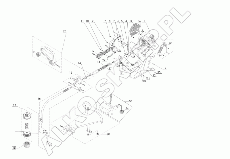 OSŁONA TŁUMIKA nr 410487