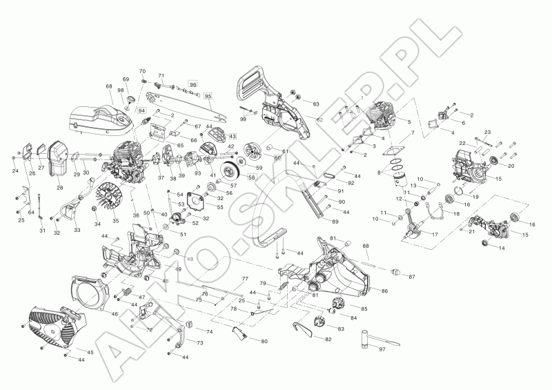 BKS 35/35 II - STARTER KPL. nr 411206