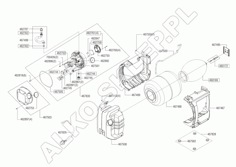 HW 802 - WIATRAK SILNIKA nr 462930