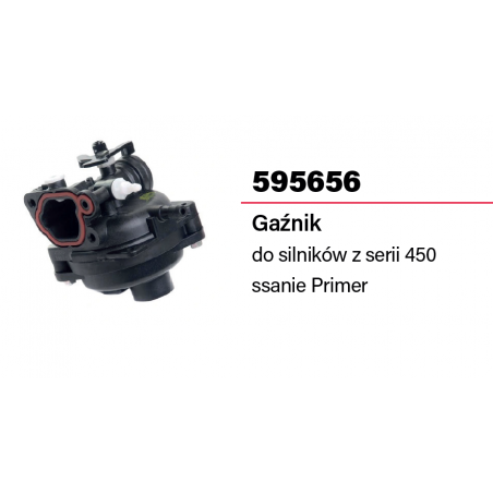 Gaźnik B&S do silników 450 ssanie Primer