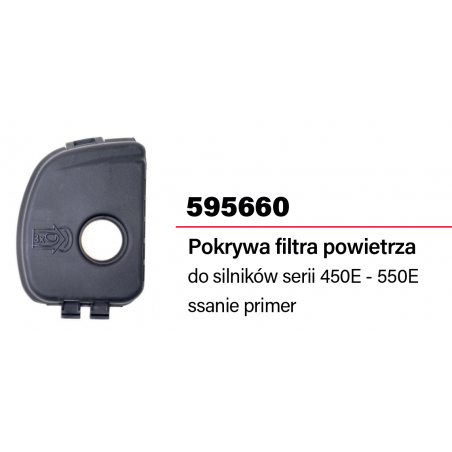 Pokrywa filtra powietrza B&S do silników 450E-550E Primer