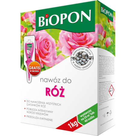 Nawóz do róż Biopon 1kg