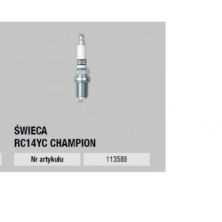 Świeca RC14YC CHAMPION nr 113586