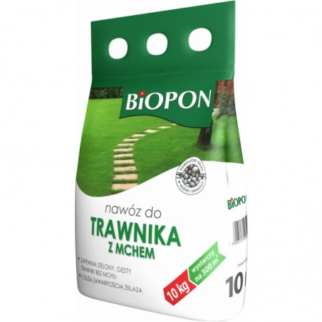 Nawóz do trawników z mchem 10kg