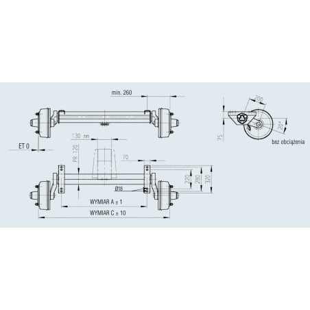 Hamowane STANDARD Typ B3000-2